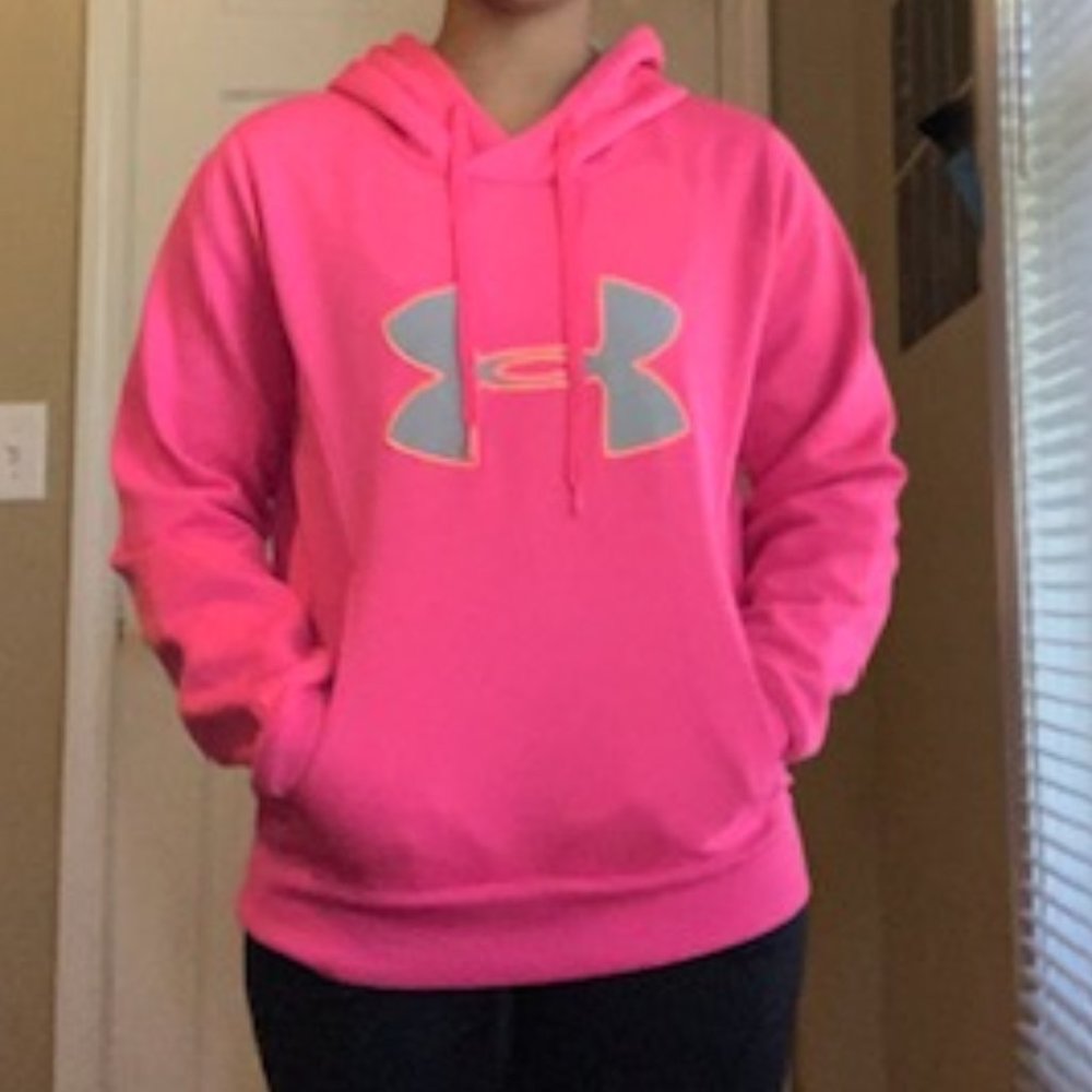 Pink Under Armour Sweatshirt